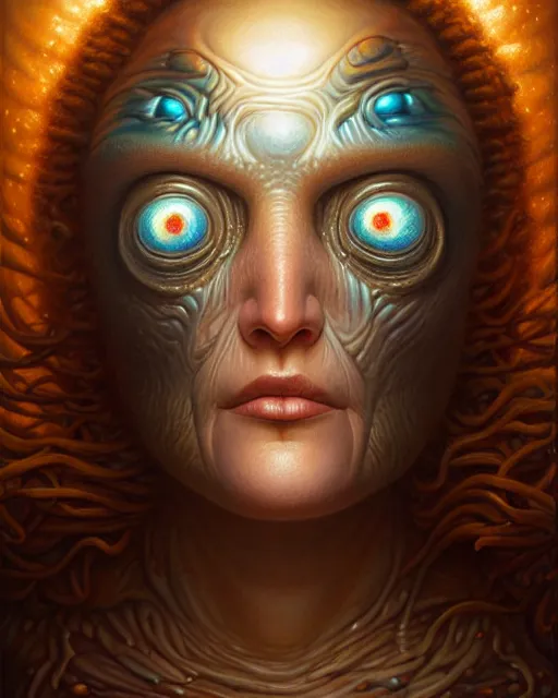 Image similar to detailed portrait of biopunk drew barrymore marshmallow chocolate graham cracker beautiful! by tomasz alen kopera and peter mohrbacher and johanna martine! and margaret keane! elegant alluring luminescent