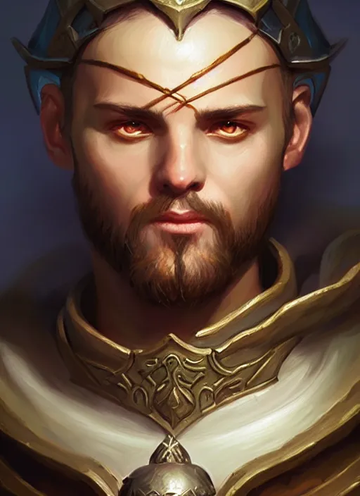 Image similar to a _ fantasy _ style _ portrait _ painting _ of cleric oil _ painting _ unreal _ 5 _ daz. _ rpg _ portrait _ extremely _ detailed _ artgerm _ greg _ rutkowski _ greg