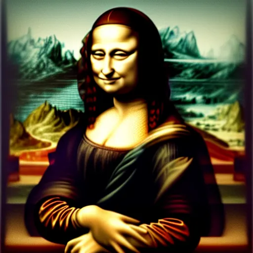punk Mona Lisa | Stable Diffusion | OpenArt