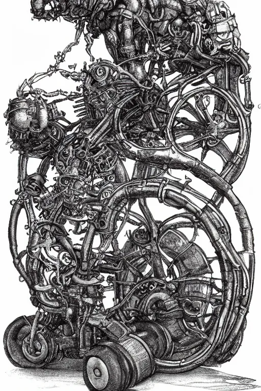 Image similar to mechanical imp, in the style of Greg Broadmore and Arthur Rackham,trending on artstation, light lighting side view,digital art,surrealism ,macro,blueprint ,vaporwave ,