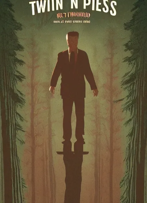 Image similar to Twin Peaks movie poster artwork by T Wolf, P Cattaneo, S Barald