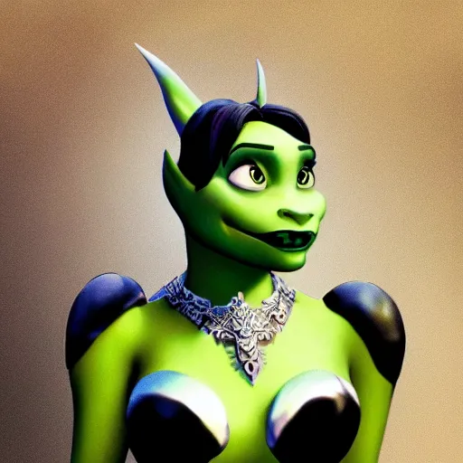 Image similar to disney pixar presents warcraft character beautiful elegant