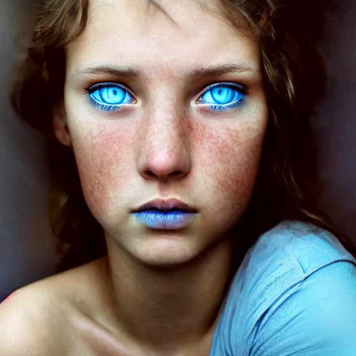 Prompt: dramatic photographic Close-up face of a extremely beautiful girl with light blue eyes and light brown hair ,four fingers maximum, high light on the left, non-illuminated backdrop, illuminated by a dramatic light, Low key lighting, light dark, High constrast, dramatic, rim light, Greg Rutkowski, Alphonse Mucha, Steve Mccurry, Lee Jeffries , Norman Rockwell, Craig Mulins ,dark background, high quality, photo-realistic, 8K,