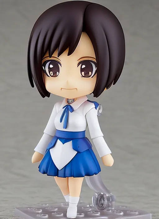 Prompt: nendoroid of princess diana, well - designed, realistic lighting, anime chibi, promotional, proportional chibi