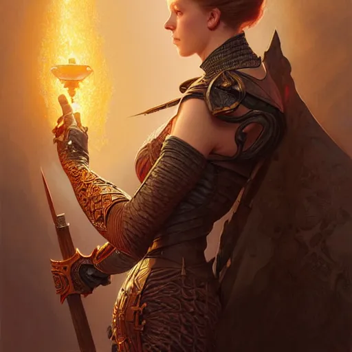 Image similar to Ter Stegen holding a bomb, D&D, fantasy, intricate, elegant, highly detailed, digital painting, artstation, concept art, matte, sharp focus, illustration, art by Artgerm and Greg Rutkowski and Alphonse Mucha