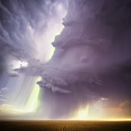 Image similar to amazing photo a tornado by marc adamus, digital art, beautiful dramatic lighting