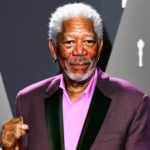 Image similar to morgan freeman in the style of arcane, sharp focus