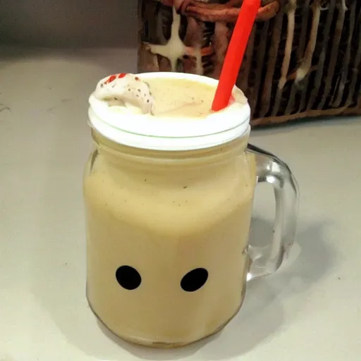 Image similar to monster potato drink milk