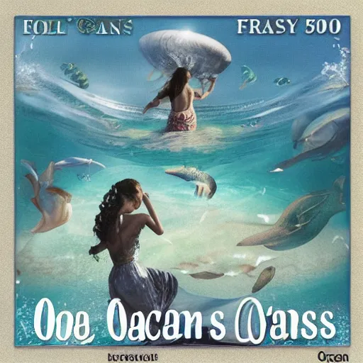 Image similar to 50 oceans, fantasy