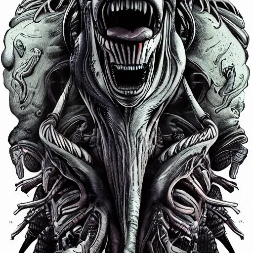 Image similar to xenomorph