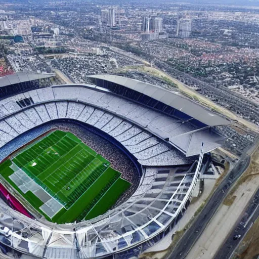 Image similar to a stadium that can accommodate one million people