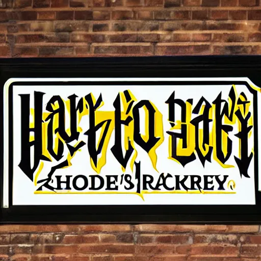 Image similar to logo for Harry Potter's grocery store