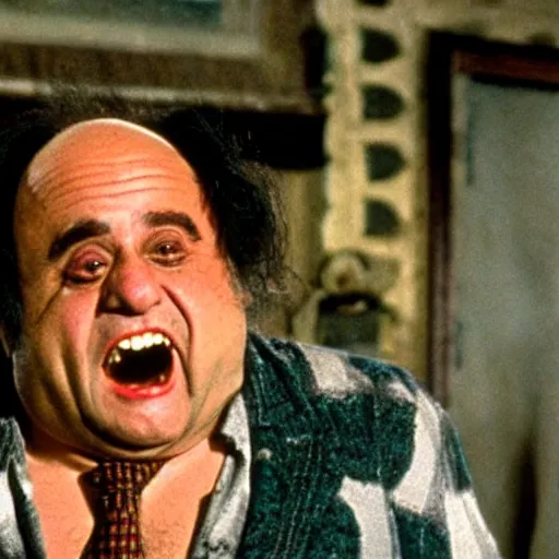 Image similar to danny devito in hausu