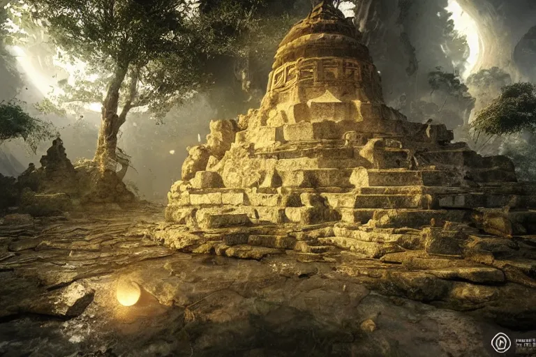 Image similar to the most amazing dream you ever had about ancient java, hyper realistic, ambient lighting, concept art, intricate, hyper detailed, smooth, volumetric lighting, octane