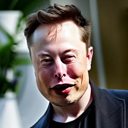 Image similar to elon musk eating banana