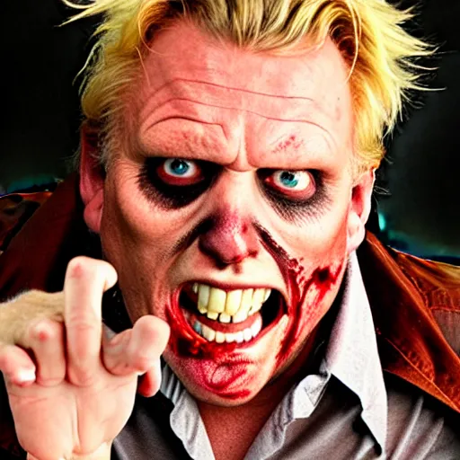 Image similar to zombie gary busey