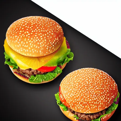 Image similar to a delicious cheeseburger, advertisement shot, studio lighting, detailed,