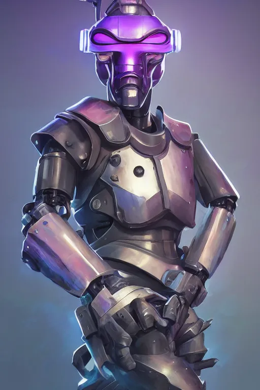 Image similar to epic mask helmet robot ninja portrait stylized as fornite style game design fanart by concept artist gervasio canda, behance hd by jesper ejsing, by rhads, makoto shinkai and lois van baarle, ilya kuvshinov, rossdraws global illumination radiating a glowing aura global illumination ray tracing hdr render in unreal engine 5