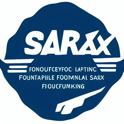 Prompt: logo of futuristic company sarx