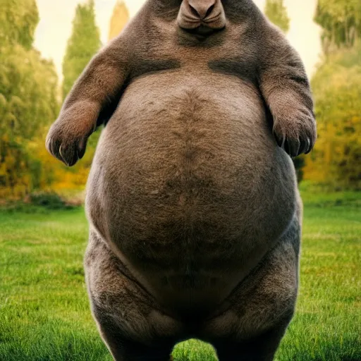 Image similar to Candid portrait photograph of Big Chungus, taken by Annie Leibovitz