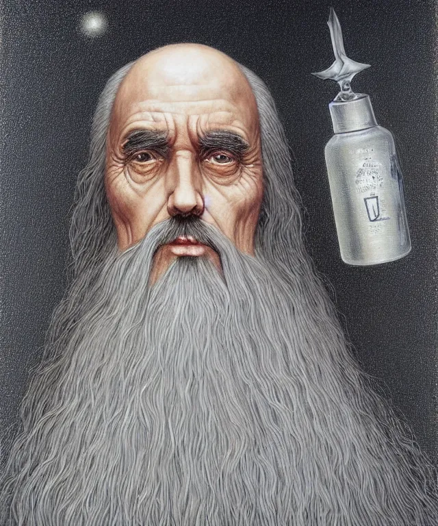 Image similar to portrait of Saruman in Breaking Bad, lowbrow painting by Mark Ryden