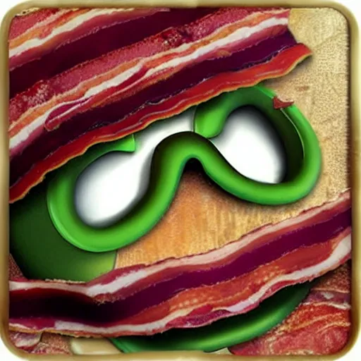 Image similar to bacon mustache