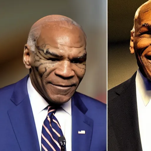 Prompt: Biden vs. Mike Tyson