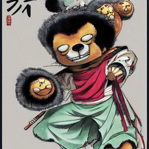 Image similar to basoromyu kuma by oda eiichiro