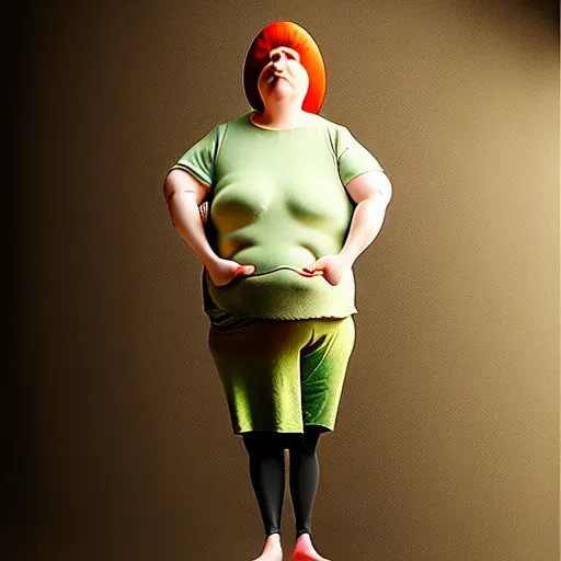 Image similar to modern full body color studio photograph of real snail woman, woman made out of snail