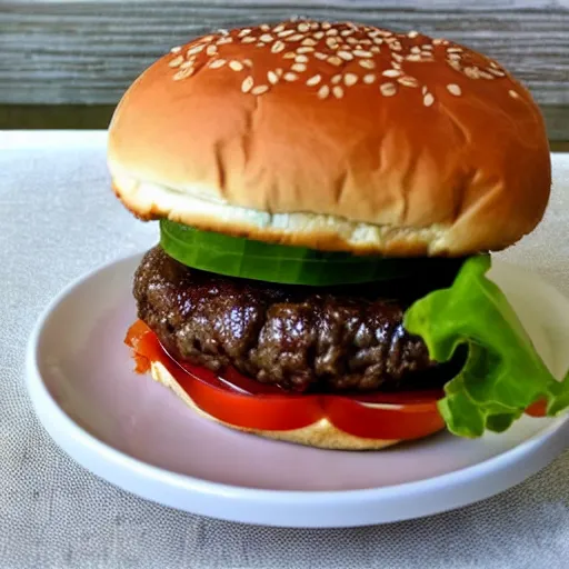 Image similar to the most perfect hamburger