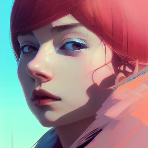 Image similar to a portrait of a beautiful nervous wreck, art by ilya kuvshinov and wlop and artgerm and josan gonzalez, magda torres gurza, digital art, highly detailed, intricate, sharp focus, trending on artstation hq, deviantart, pinterest, unreal engine 5, 4 k uhd image