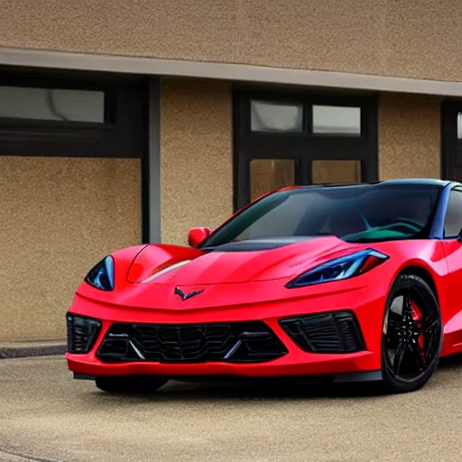 Prompt: photo of a 2 0 2 3 chevrolet corvette