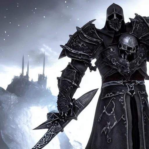 Prompt: A medieval fantasy death knight with large greatsword in hands based on Elden Ring design, extremely detailed, upscaled, 8k resolution, dark, glowing black weapon, destruction