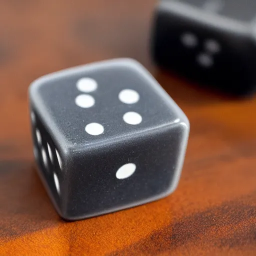 Prompt: photograph of dice