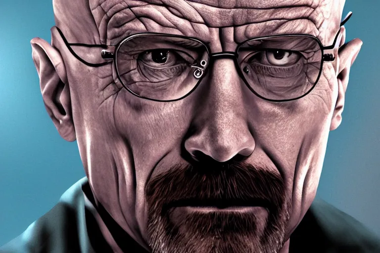 Prompt: Walter White in Half-Life, digital art, box cover art, video game, trending on imagestation, 4k