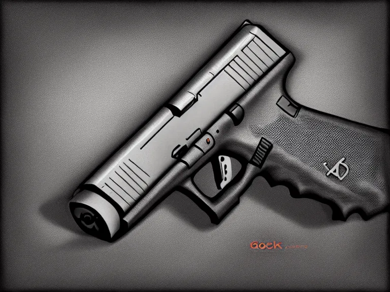 Prompt: glock 1 7, art by adrien roose, furaffinity, extremely detailed, digital painting, concept art, smooth