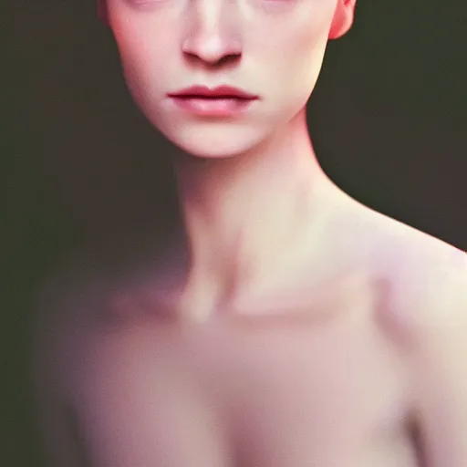 Image similar to photographic portrait of a stunningly beautiful english renaissance female in soft dreamy light at sunset, alien forest, soft focus, contemporary fashion shoot, in a denis villeneuve and tim burton movie, by edward robert hughes, annie leibovitz and steve mccurry, david lazar, jimmy nelsson, extremely detailed, breathtaking, hyperrealistic, perfect face, octane render