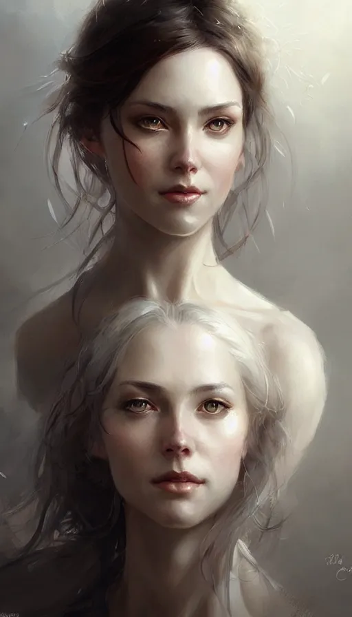 Image similar to englishwoman with a dreamy facial expression, intricate, elegant, highly detailed, digital painting, art station, concept art, smooth, sharp focus, illustration, art by artgerm and greg rutkowski and