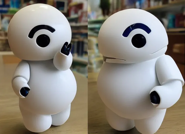 Image similar to Fine Image on the store website, eBay, Full body, 80mm resin figure of a Baymax