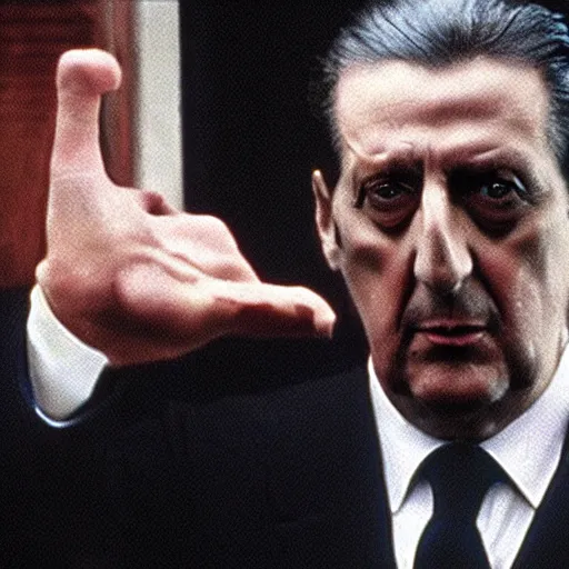 Prompt: Général de Gaulle in American Psycho (1999)