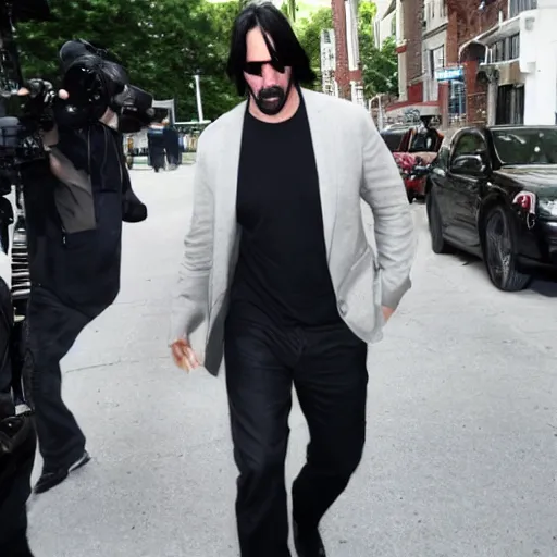 Image similar to keanu leaves