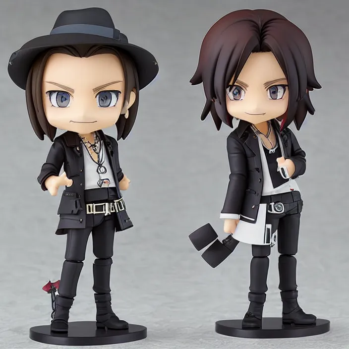 Image similar to [Johnny Depp], An anime Nendoroid of [Johnny Depp], figurine, detailed product photo