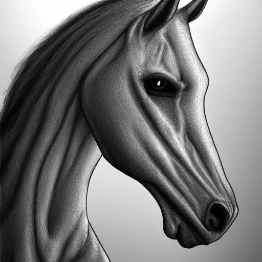 Image similar to concept art of hybrid human and horse, anthropomorphic horse wearing a coat, digital art, photo realistic, highly detailed