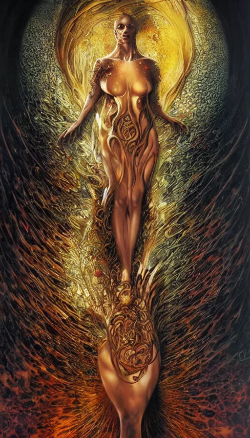 Image similar to The end of an organism, by Karol Bak