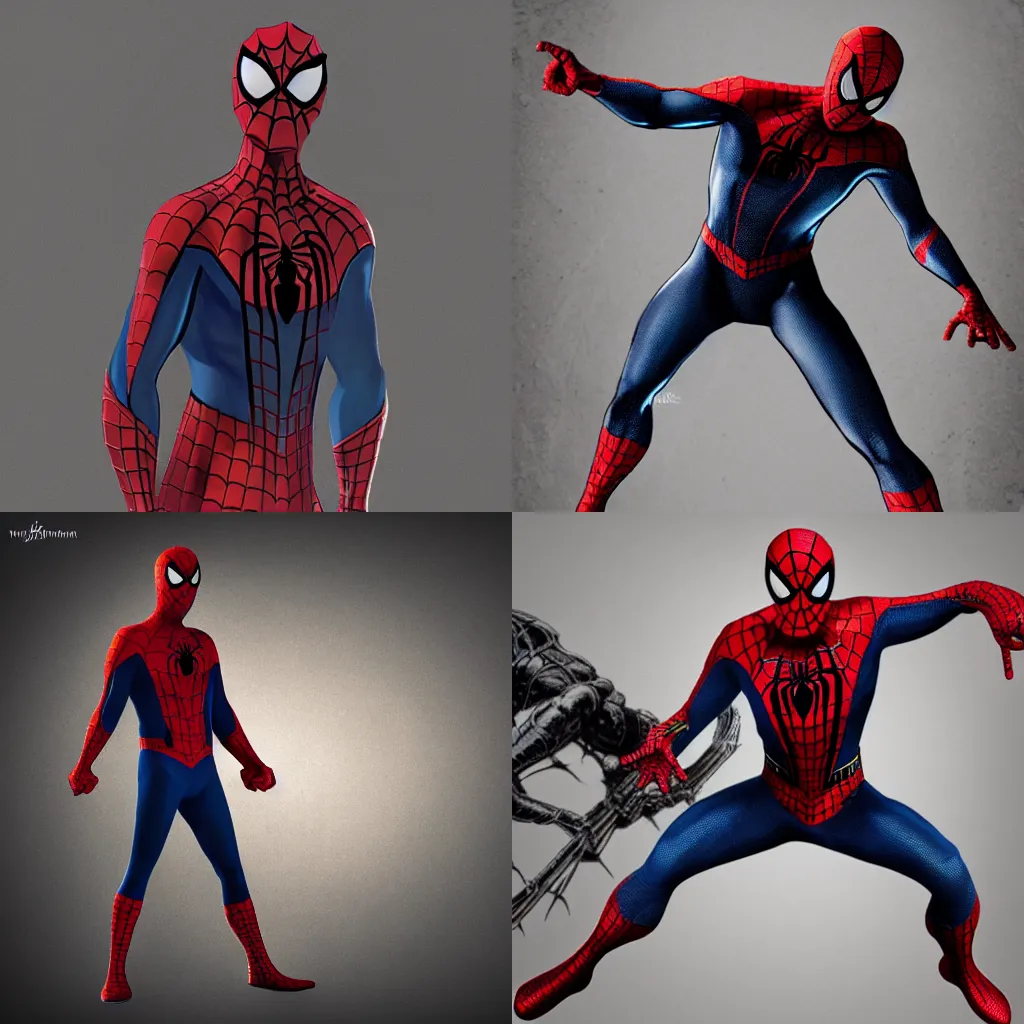 Prompt: spider man in a medieval style, 8k, concept art, studio lighting