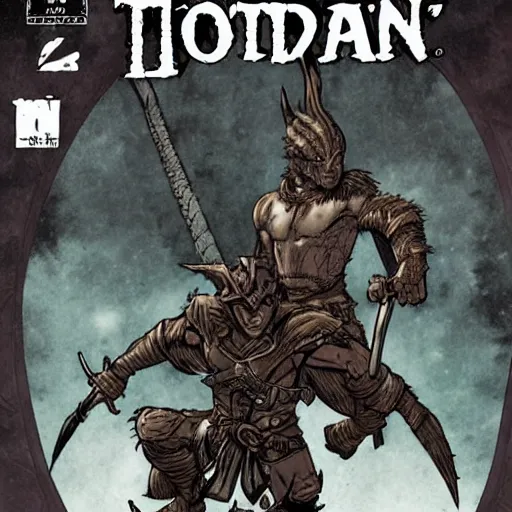 Image similar to skyrim comic book by Humberto Ramos and Mark Robinson