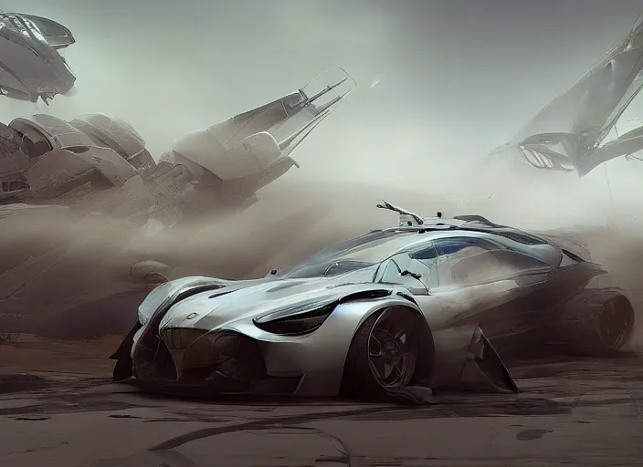 Image similar to a beautiful concept design of a supercar converted into offroad sport. car design by cory loftis, fenghua zhong, ryohei hase, ismail inceoglu and ruan jia. volumetric light.