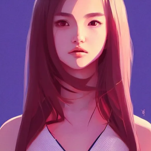 Prompt: a beautiful young japanese natalie portman alluring instagram model in crop top, by guweiz and wlop and ilya kuvshinov and artgerm and makoto shinkai and studio ghibli, symmetrical eyes, aesthetic, gorgeous, stunning, alluring, attractive, artstation, deviantart, pinterest, digital art