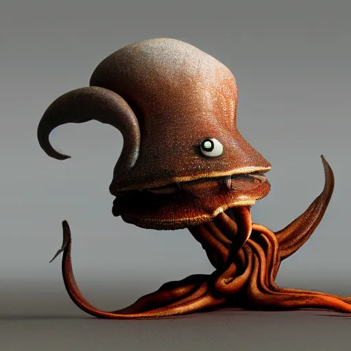 Image similar to hyperrealistic dslr film still of amorphous squid disguised as early cuyler wearing hat, stunning 8 k octane comprehensive 3 d render, inspired by istvan sandorfi & greg rutkowski & unreal engine, perfect symmetry, dim volumetric cinematic lighting, extremely hyper - detailed, extremely lifelike attributes & lifelike texture, intricate, masterpiece, artstation, stunning