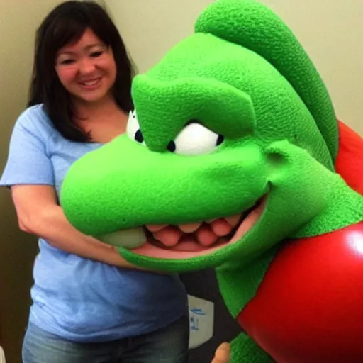 Beeg cheap yoshi plush